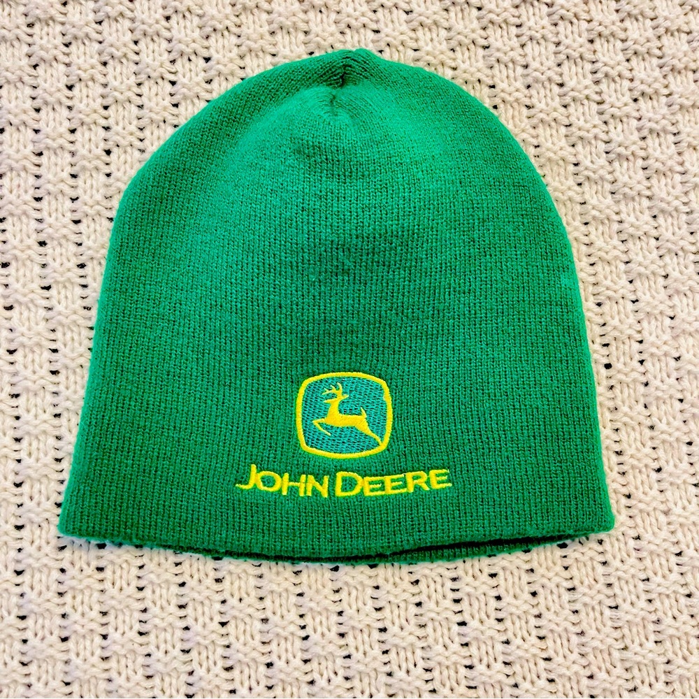 John Deere Adult Beanie One-Size-Fits-Most